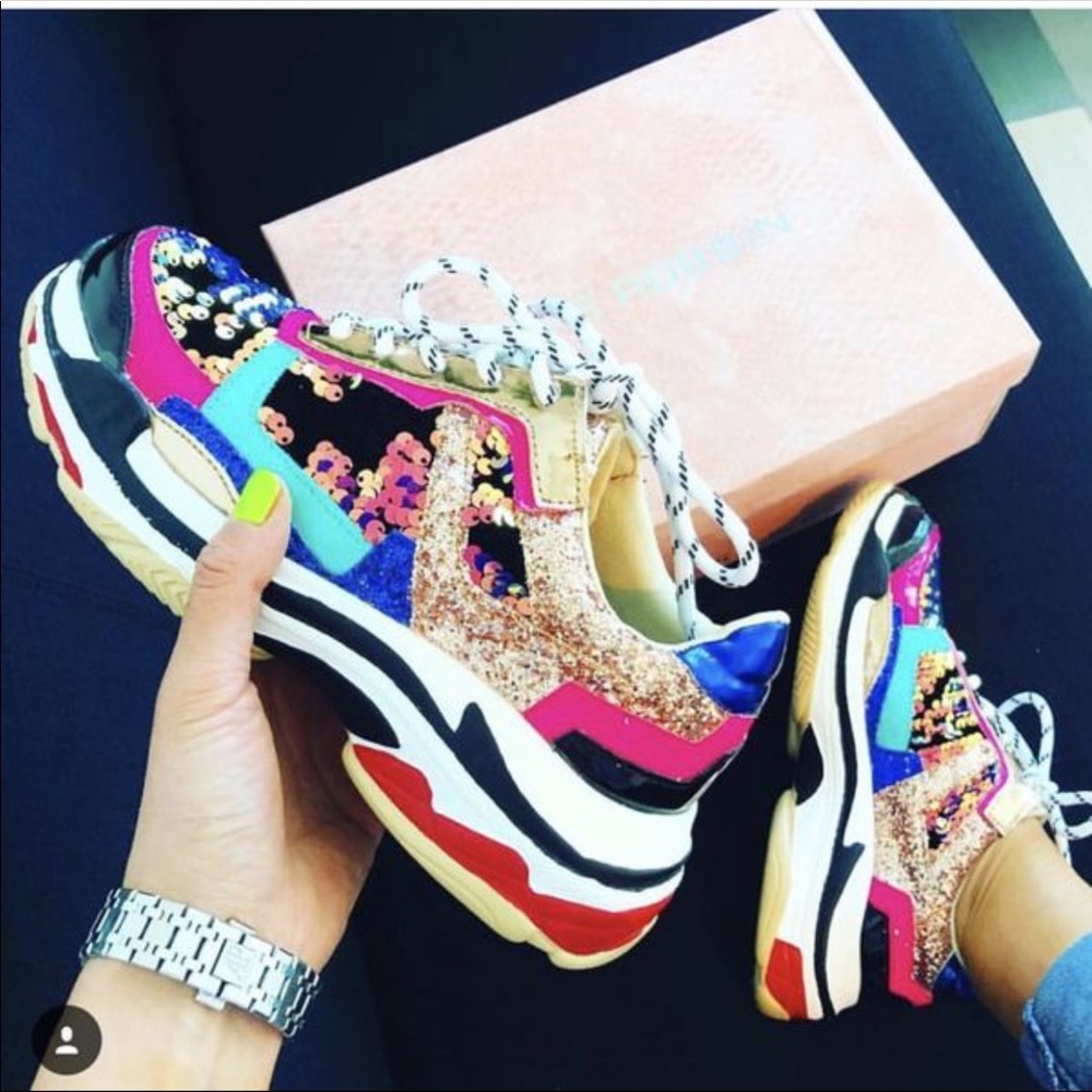 ✨Unique Brand Sequined Sneaker